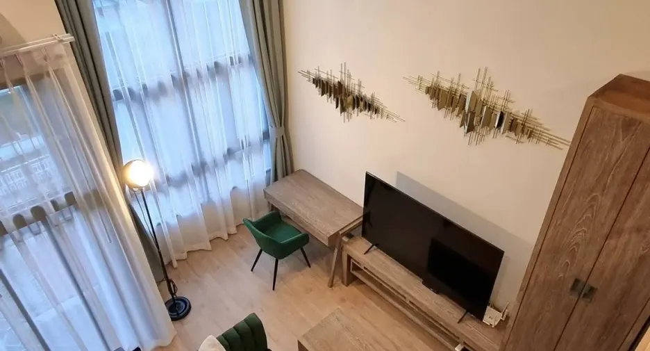 À louer 1 chambre condo à Huai Khwang, Bangkok