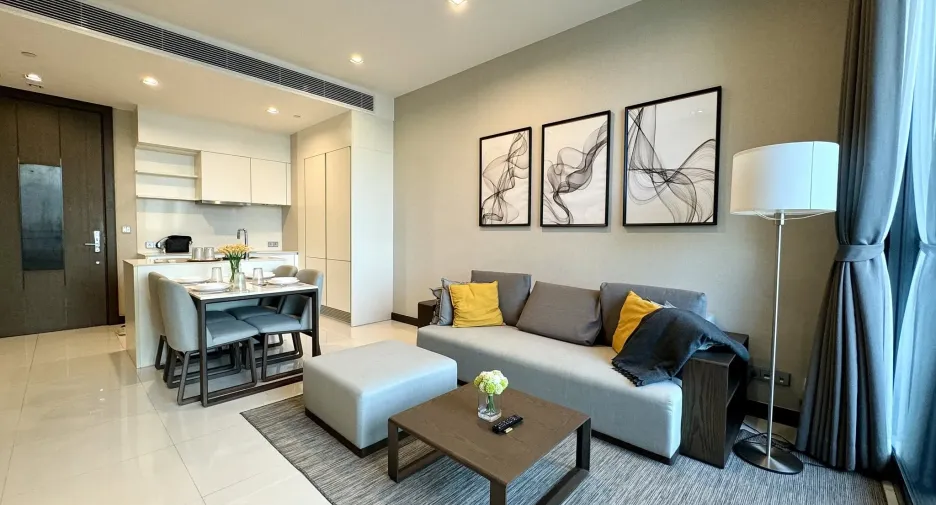 Wohnung zur Miete mit 2 Zimmer in Khlong Toei, Bangkok