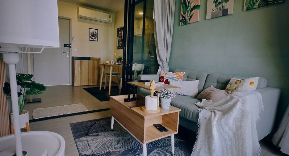 For rent and for sale studio condo in Suan Luang, Bangkok