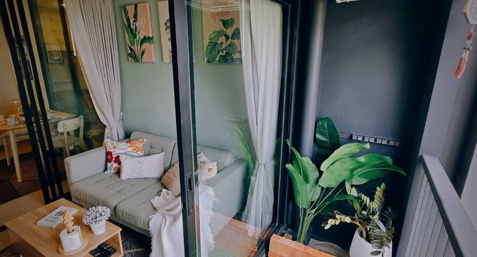 For rent and for sale studio condo in Suan Luang, Bangkok