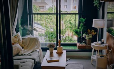 For rent and for sale studio condo in Suan Luang, Bangkok