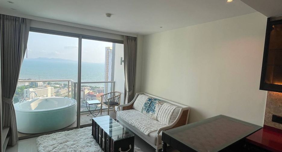 Condo en alquiler de 1 habitaciones en Jomtien, Pattaya