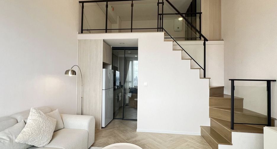 Wohnung zur Miete mit 1 Zimmer in Huai Khwang, Bangkok