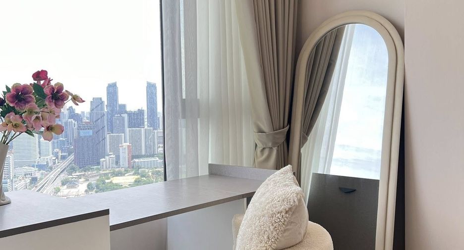 Wohnung zur Miete mit 1 Zimmer in Huai Khwang, Bangkok
