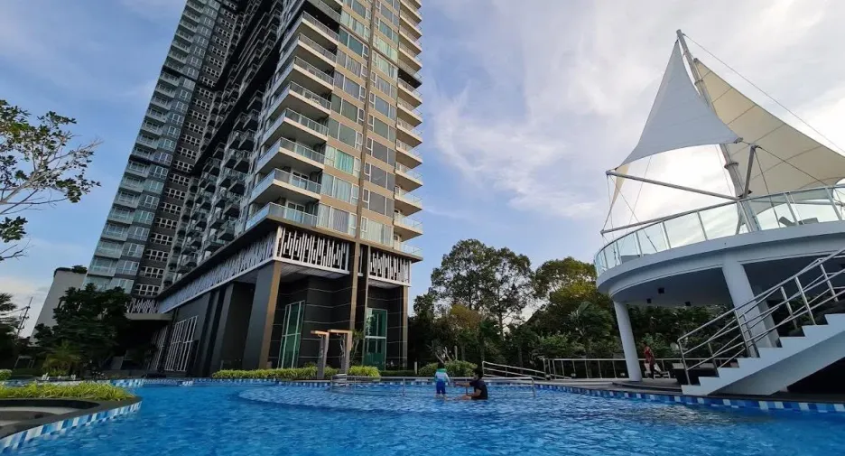 À louer 2 chambres condo à Sattahip, Chonburi