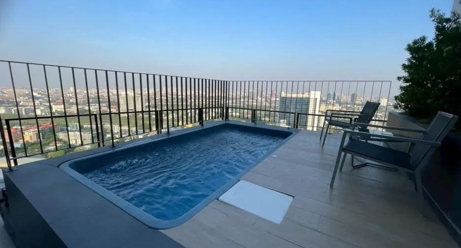 For rent 1 bed condo in Huai Khwang, Bangkok