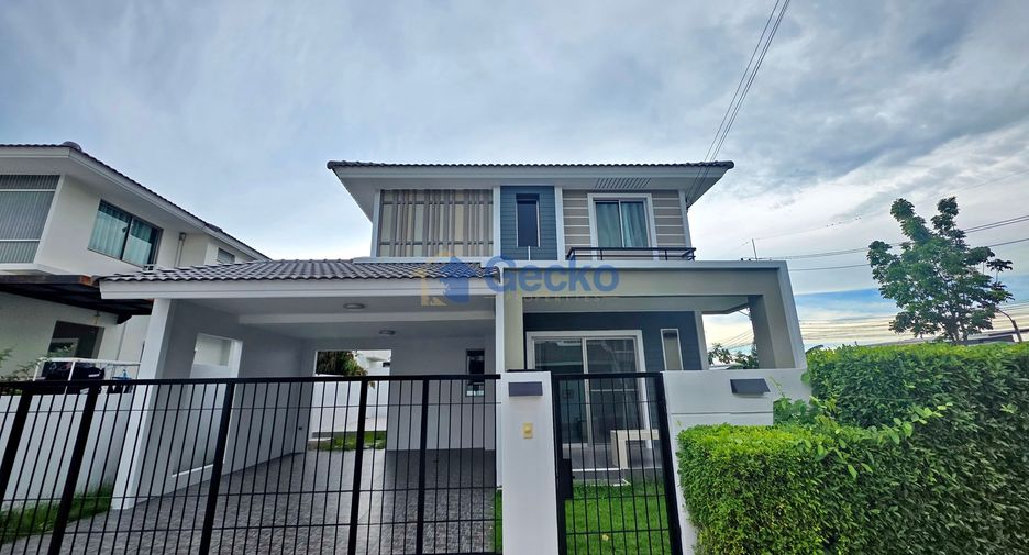 For rent 3 bedrooms house in Si Racha, Chonburi