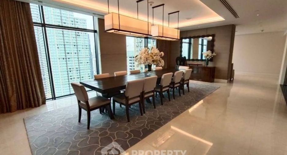 Wohnung zur Miete und zum Kauf mit 4 Zimmer in Pathum Wan, Bangkok
