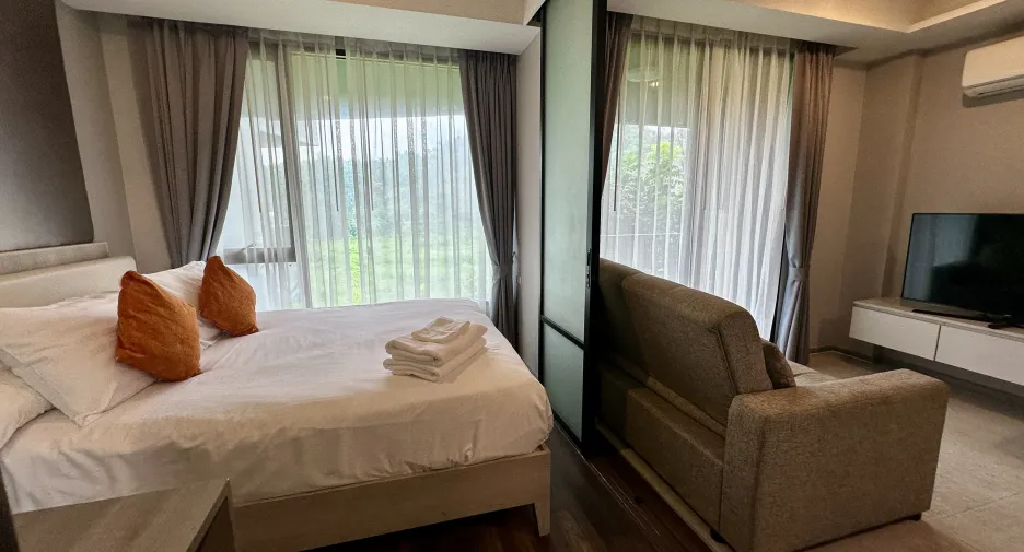 For rent studio condo in Thalang, Phuket