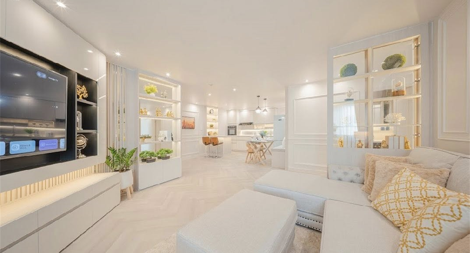 Condo en alquiler de 3 habitaciones en Yan Nawa, Bangkok