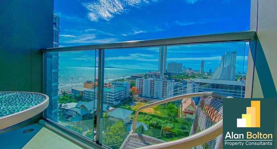 For rent 2 bedrooms condo in Jomtien, Pattaya