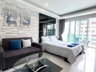 For rent studio condo in Bang Lamung, Chonburi