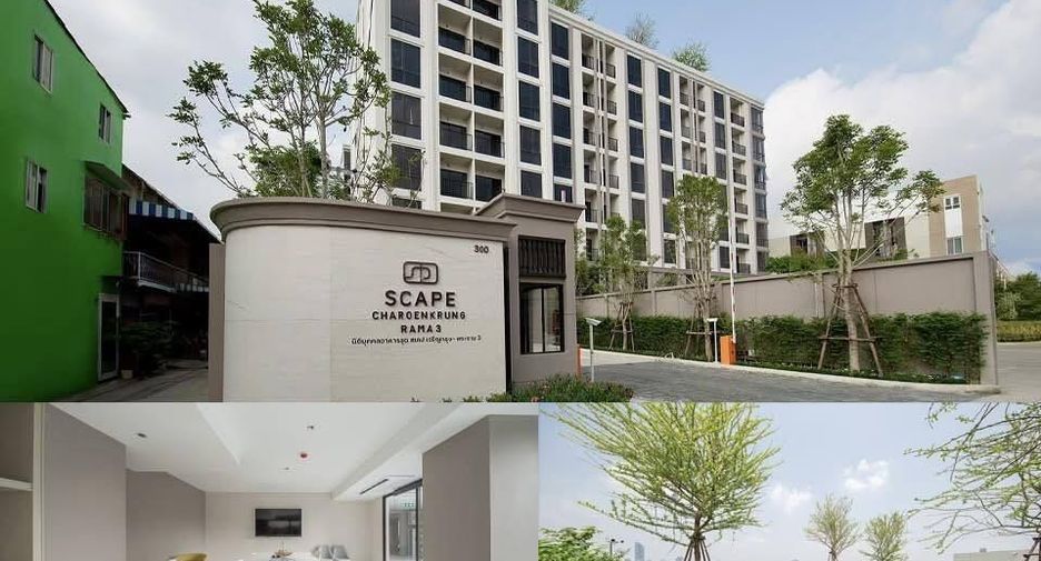 For rent 2 bedrooms condo in Bang Kho Laem, Bangkok