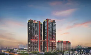 À vendre 1 chambre condo à Din Daeng, Bangkok