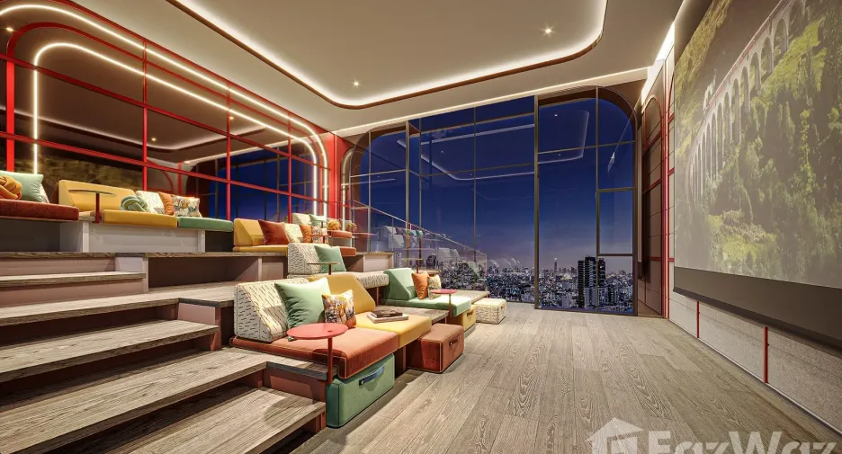 À vendre 1 chambre condo à Din Daeng, Bangkok