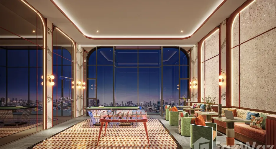 À vendre 1 chambre condo à Din Daeng, Bangkok