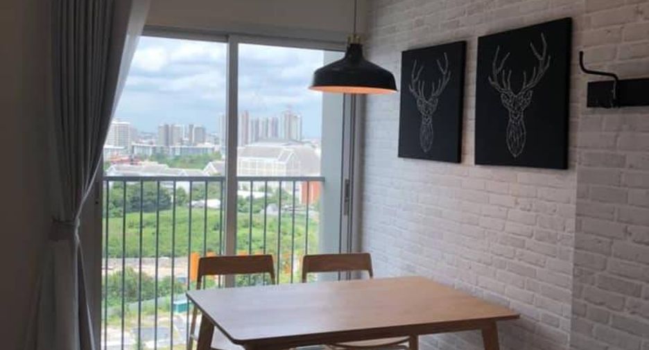 Condo en alquiler de 2 habitaciones en Huai Khwang, Bangkok