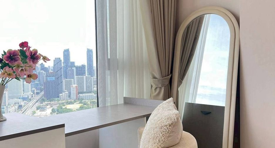 For rent 1 bed condo in Huai Khwang, Bangkok