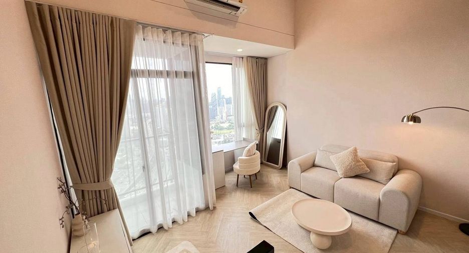 For rent 1 bed condo in Huai Khwang, Bangkok