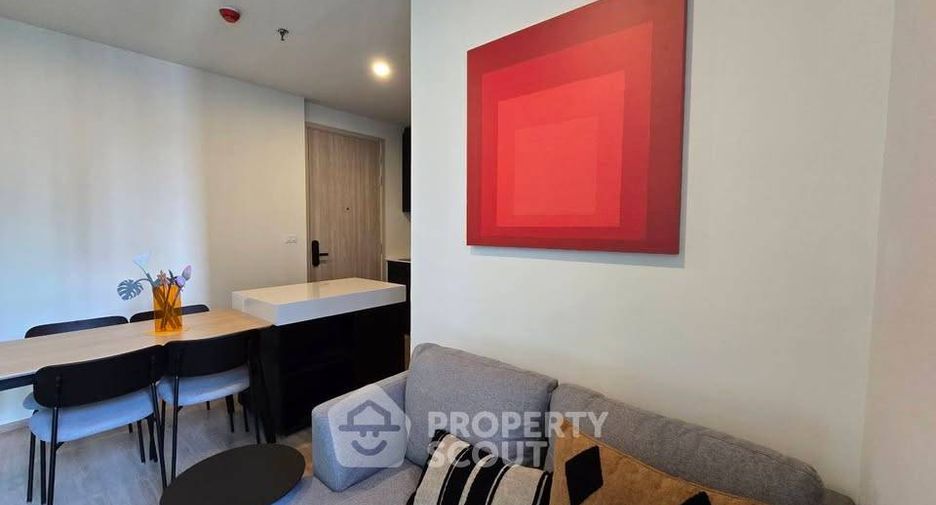 For rent 2 bedrooms condo in Huai Khwang, Bangkok