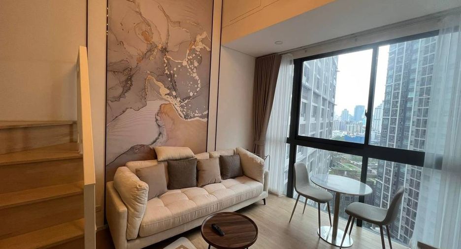 For rent 1 bed condo in Huai Khwang, Bangkok