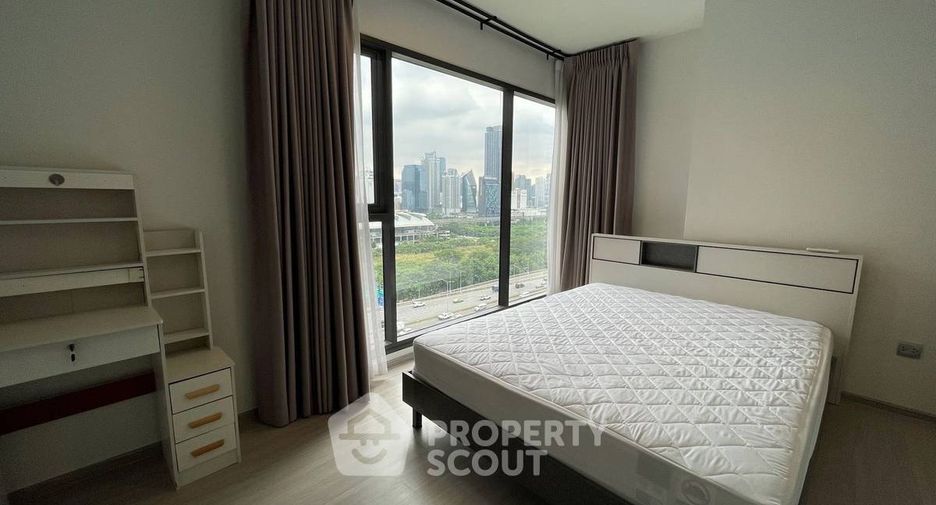 Condo en alquiler de 2 habitaciones en Huai Khwang, Bangkok