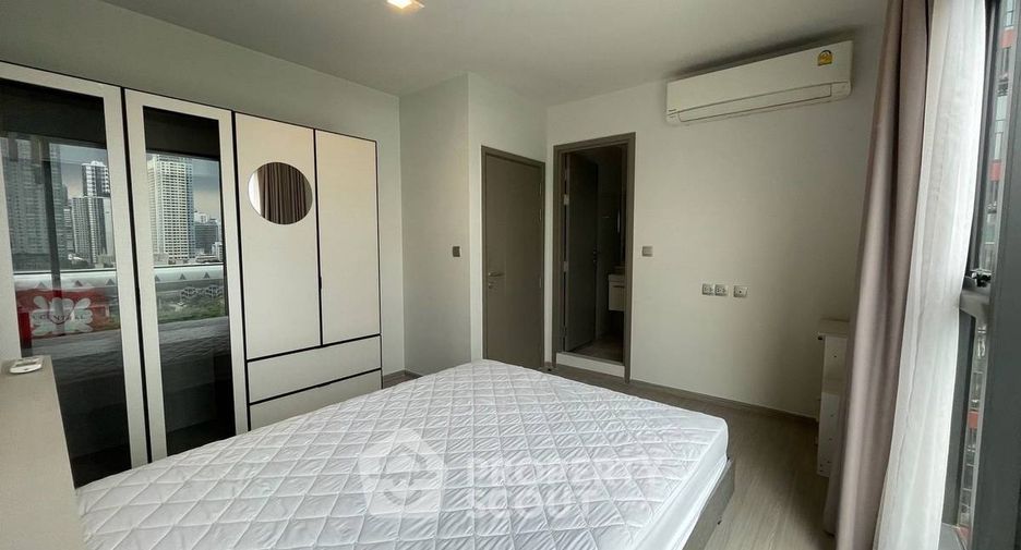 Condo en alquiler de 2 habitaciones en Huai Khwang, Bangkok