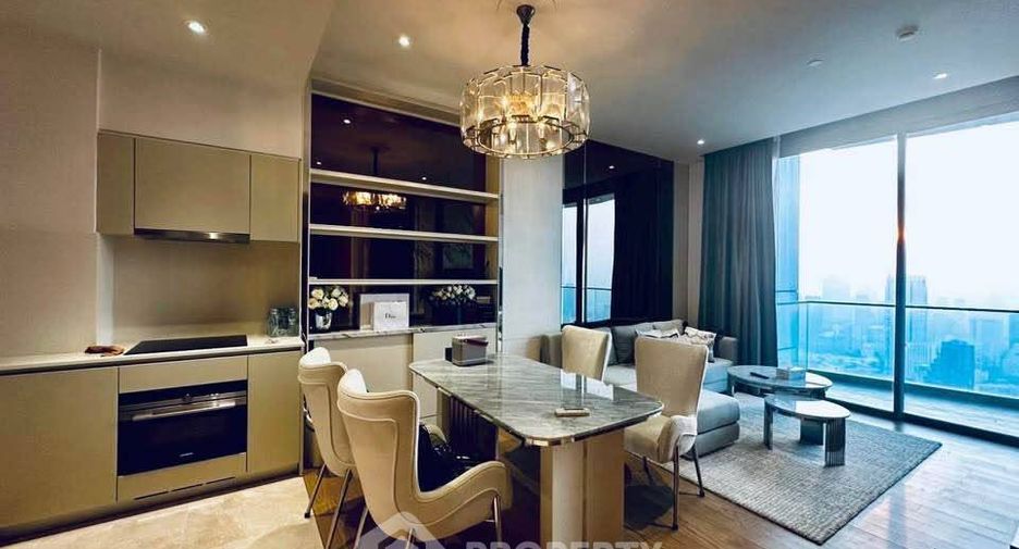 For rent 2 bedrooms condo in Khlong San, Bangkok