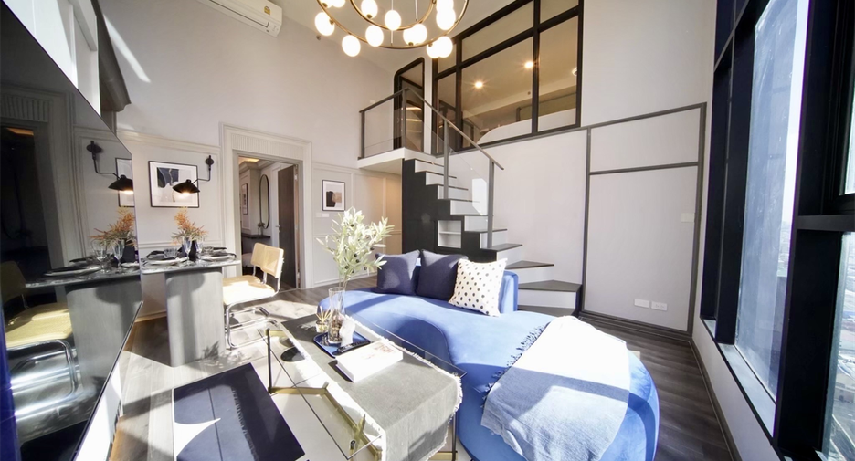 Condo en venta de 3 habitaciones en Ratchathewi, Bangkok