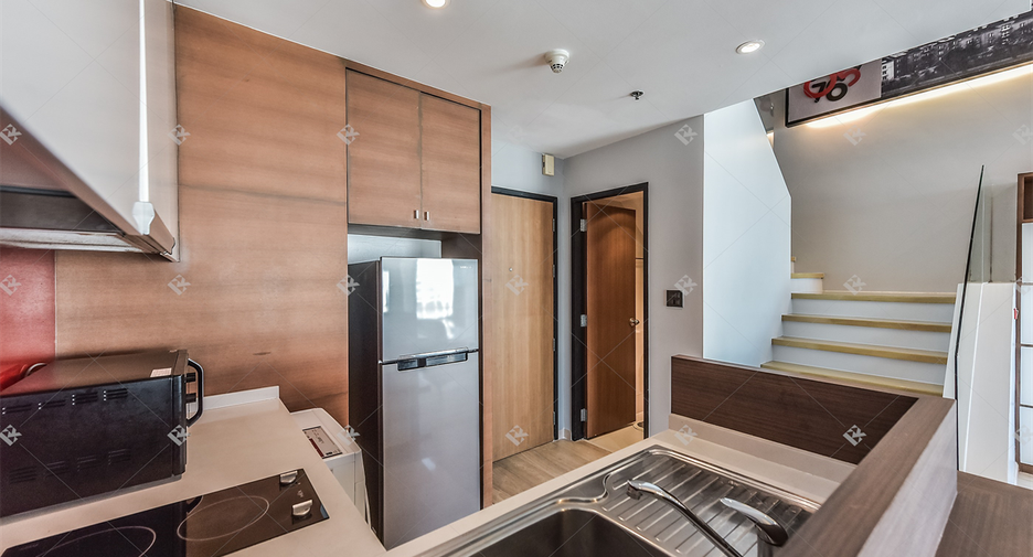 À louer 1 chambre condo à Ratchathewi, Bangkok