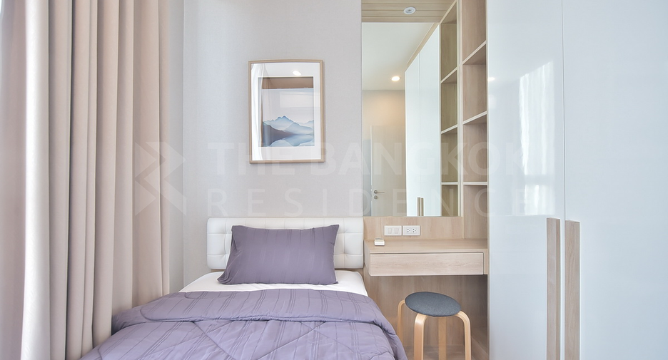 Condo en alquiler de 2 habitaciones en Huai Khwang, Bangkok