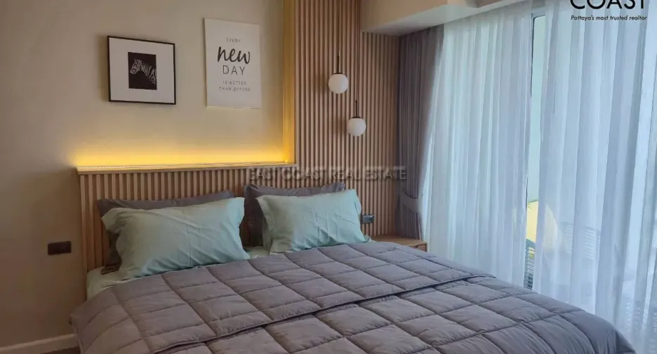 For rent and for sale 1 bed condo in Bang Lamung, Chonburi