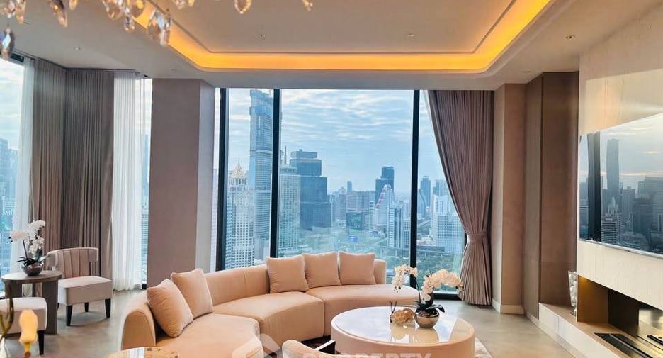 For rent and for sale 3 bedrooms condo in Pathum Wan, Bangkok