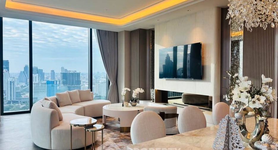For rent and for sale 3 bedrooms condo in Pathum Wan, Bangkok