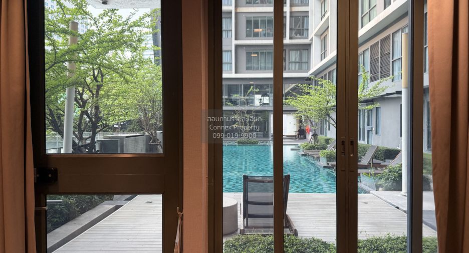 For rent 1 bed condo in Huai Khwang, Bangkok