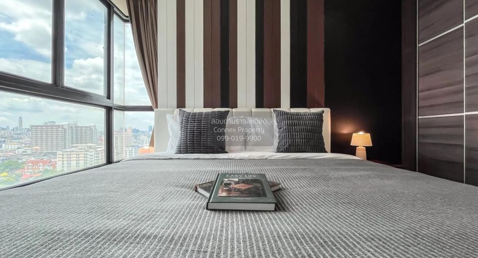 For rent 2 bedrooms condo in Huai Khwang, Bangkok