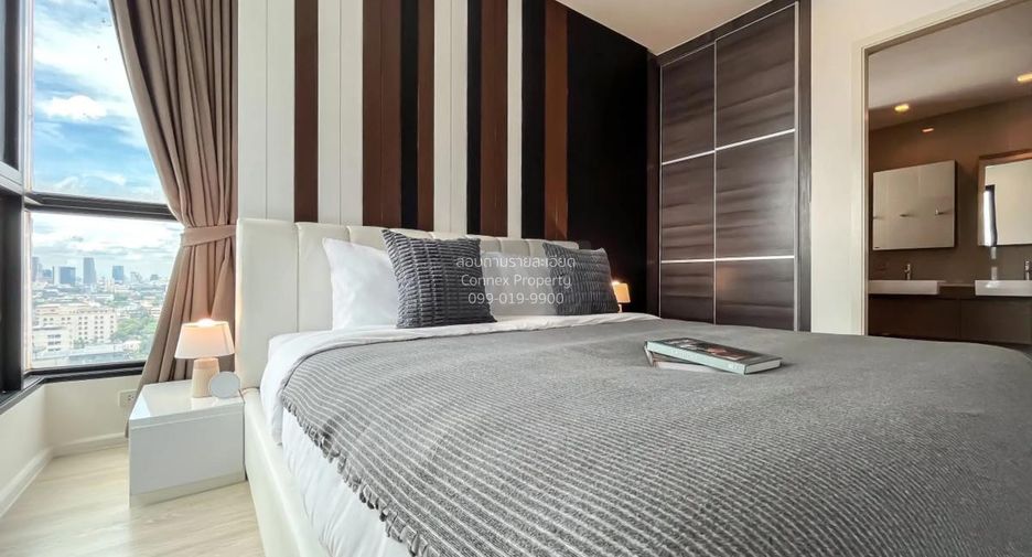 For rent 2 bedrooms condo in Huai Khwang, Bangkok