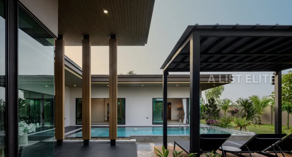 À vendre 3 chambres maison à Huay Yai, Pattaya