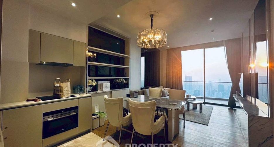 Condo en alquiler de 2 habitaciones en Khlong San, Bangkok