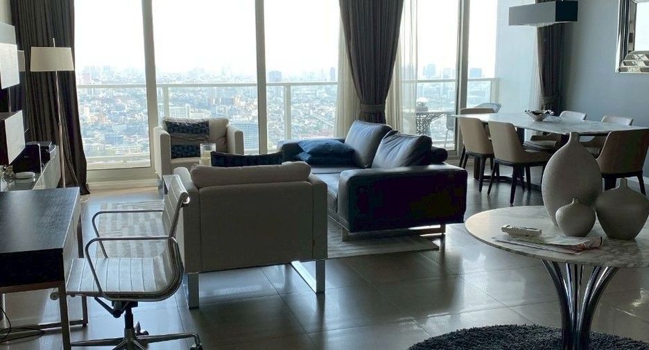 For sale and for rent 2 bedrooms condo in Sathon, Bangkok