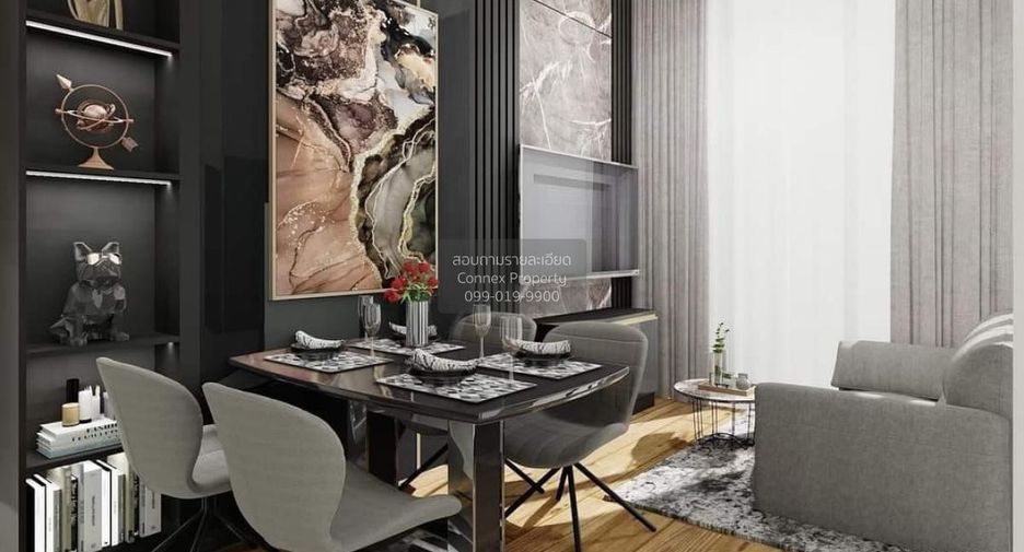 For rent 2 bedrooms condo in Huai Khwang, Bangkok