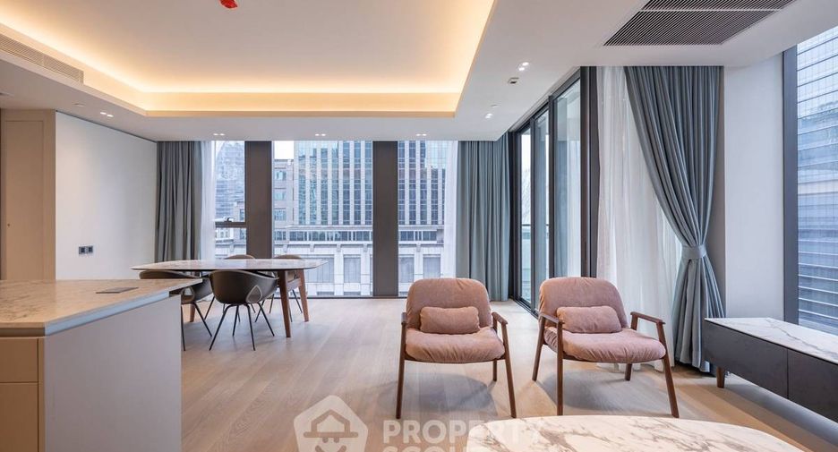 Wohnung zur Miete mit 2 Zimmer in Pathum Wan, Bangkok