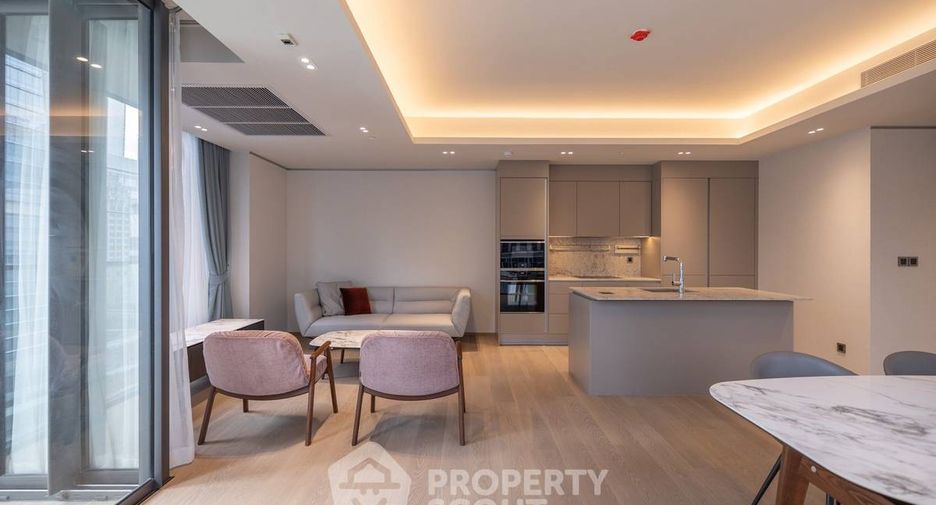 Wohnung zur Miete mit 2 Zimmer in Pathum Wan, Bangkok