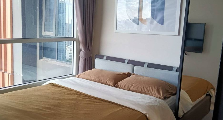 Wohnung zur Miete mit 1 Zimmer in Huai Khwang, Bangkok