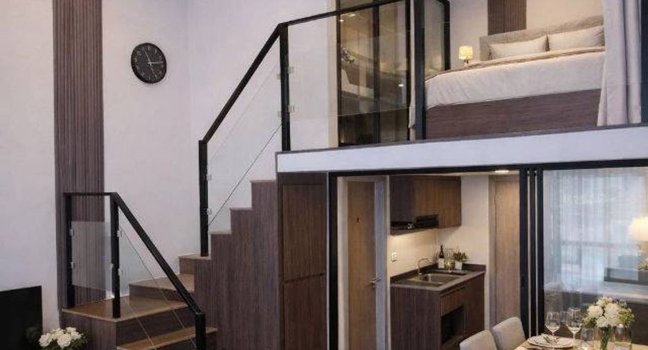 À louer 1 chambre condo à Bang Kapi, Bangkok