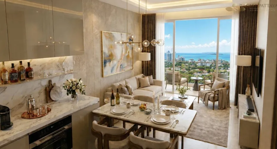 For sale 1 bed condo in Bang Lamung, Chonburi
