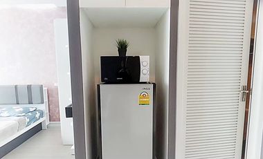 For rent studio condo in Huai Khwang, Bangkok
