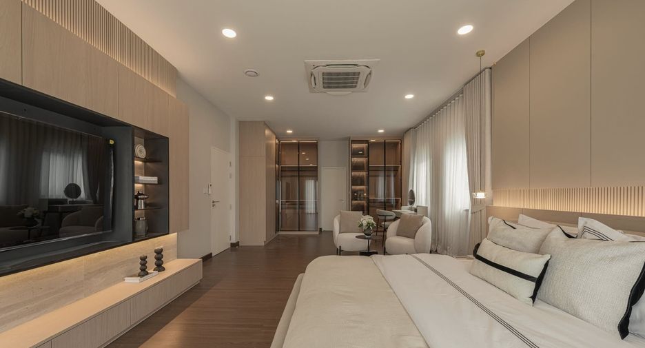 For rent 4 bedrooms house in Bang Phli, Samut Prakan