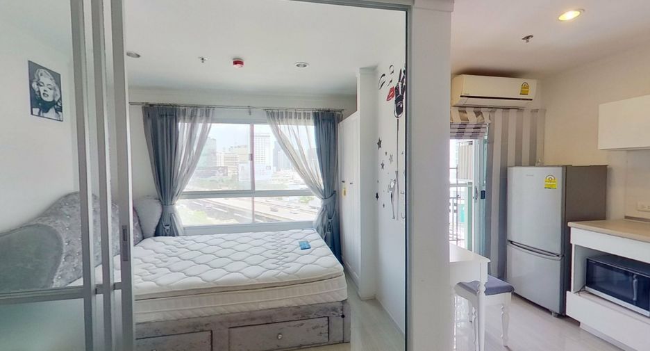 Condo en alquiler de estudio en Huai Khwang, Bangkok
