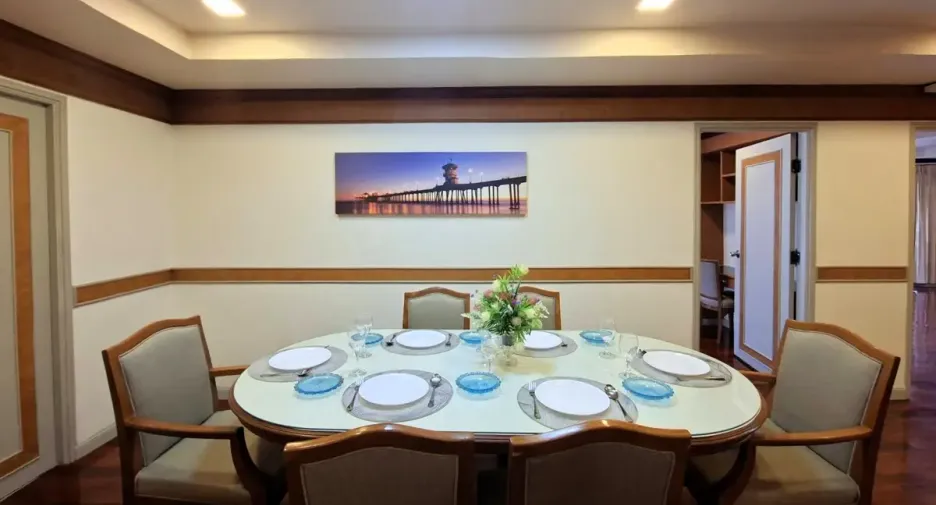 For rent 3 bedrooms condo in Watthana, Bangkok